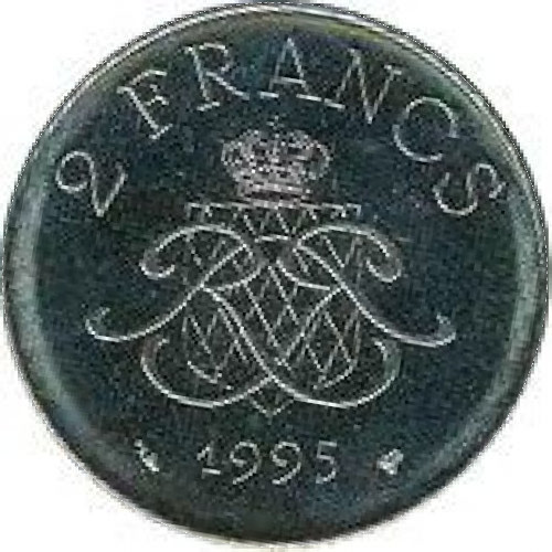 2 francs - Monaco