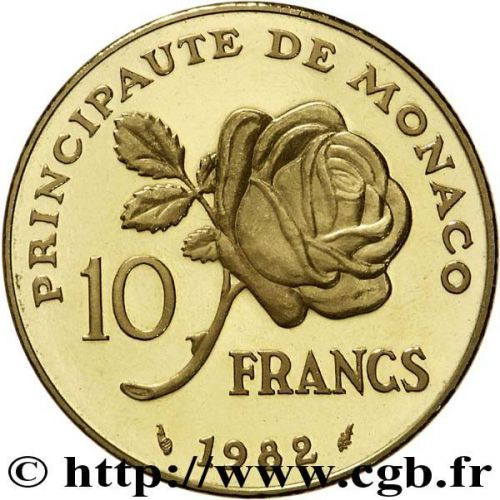 10 francs - Monaco