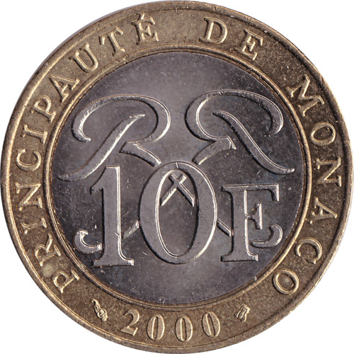 10 francs - Monaco