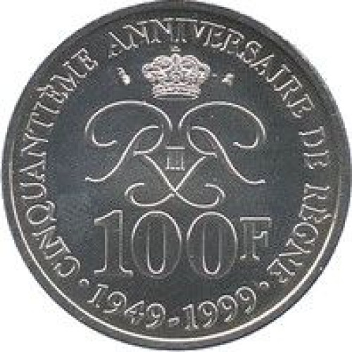 100 francs - Monaco