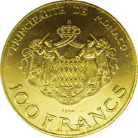 100 francs - Monaco