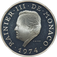 100 francs - Monaco