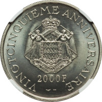 2000 francs - Monaco