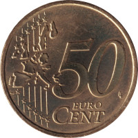 50 eurocents - Monaco