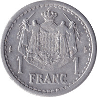 1 franc - Monaco