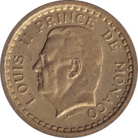 1 franc - Monaco