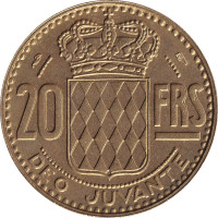 20 francs - Monaco