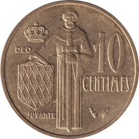 10 centimes - Monaco