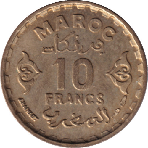 10 francs - Maroc