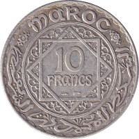 10 francs - Morroco