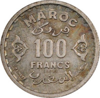 100 francs - Morroco