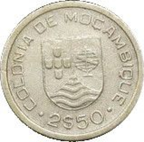 2 1/2 escudos - Mozambique