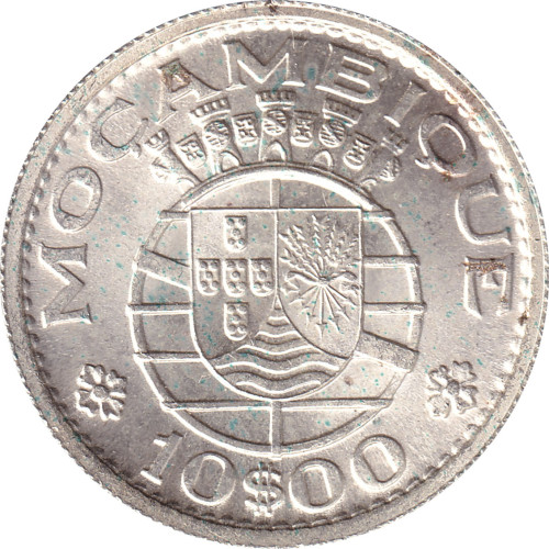 10 escudos - Mozambique