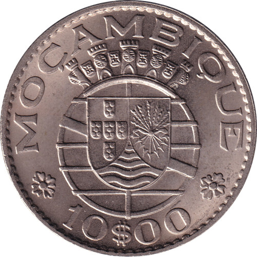 10 escudos - Mozambique