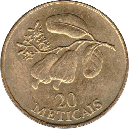 20 meticais - Mozambique