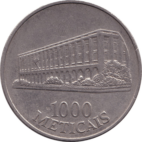 1000 meticais - Mozambique