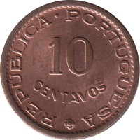 10 centavos - Mozambique