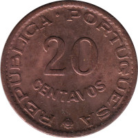 20 centavos - Mozambique