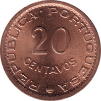 20 centavos - Mozambique