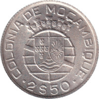 2 1/2 escudos - Mozambique