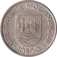 10 escudos - Mozambique