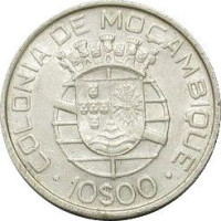 10 escudos - Mozambique