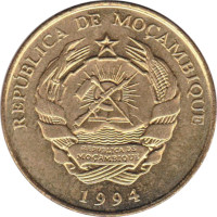 10 meticais - Mozambique