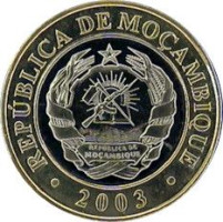 10000 meticais - Mozambique