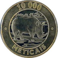 10000 meticais - Mozambique