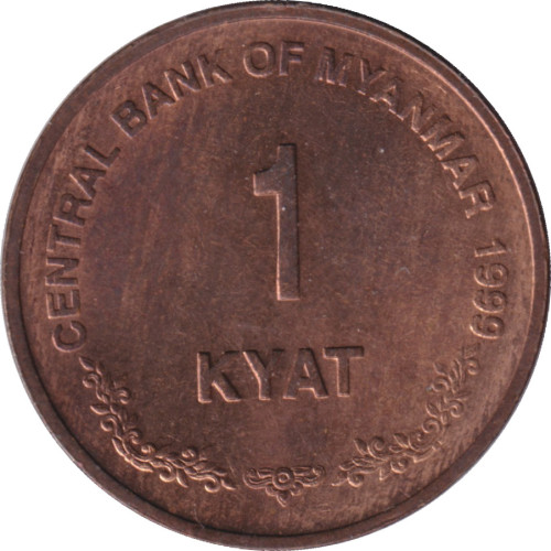 1 kyat - Myanmar