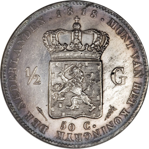 1/2 gulden - Netherlands