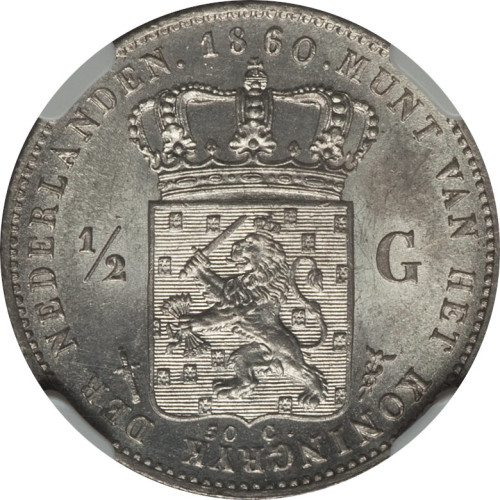 1/2 gulden - Pays-Bas