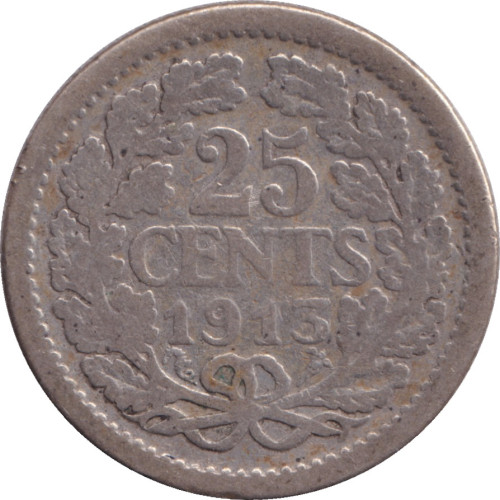 25 cents - Pays-Bas