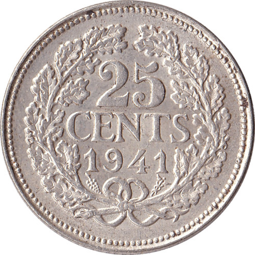 25 cents - Pays-Bas