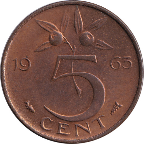 5 cents - Pays-Bas