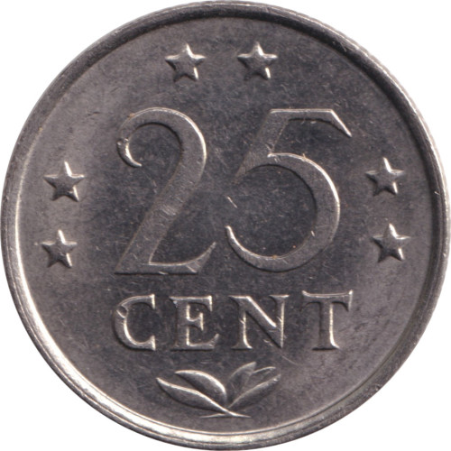 25 cents - Pays-Bas