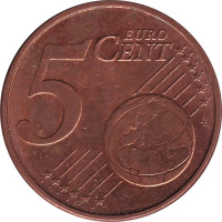 5 eurocents - Pays-Bas