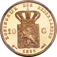 10 gulden - Netherlands