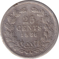 25 cents - Pays-Bas