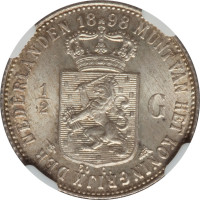 1/2 gulden - Pays-Bas