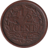 1/2 cent - Netherlands