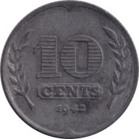 10 cents - Pays-Bas