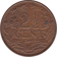 2 1/2 cents - Pays-Bas