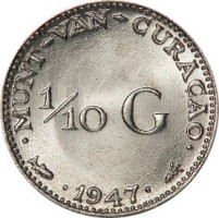 1/10 gulden - Netherlands