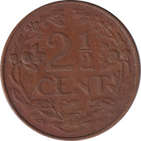 2 1/2 cents - Netherlands