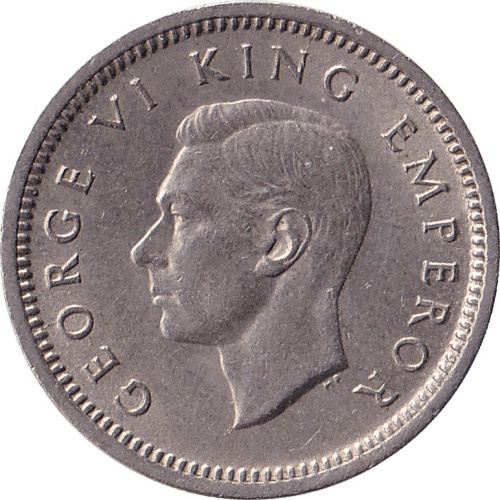 3 pence - New Zealand