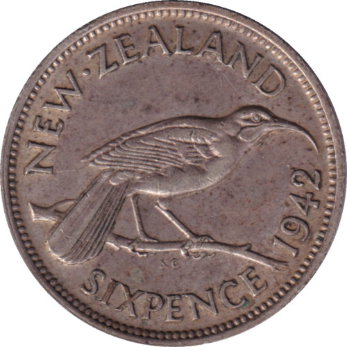 6 pence - New Zealand