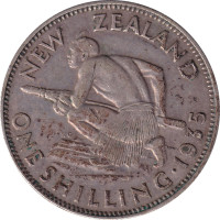 1 shilling - New Zealand