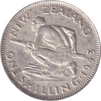 1 shilling - New Zealand