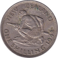 1 shilling - Nouvelle Zélande